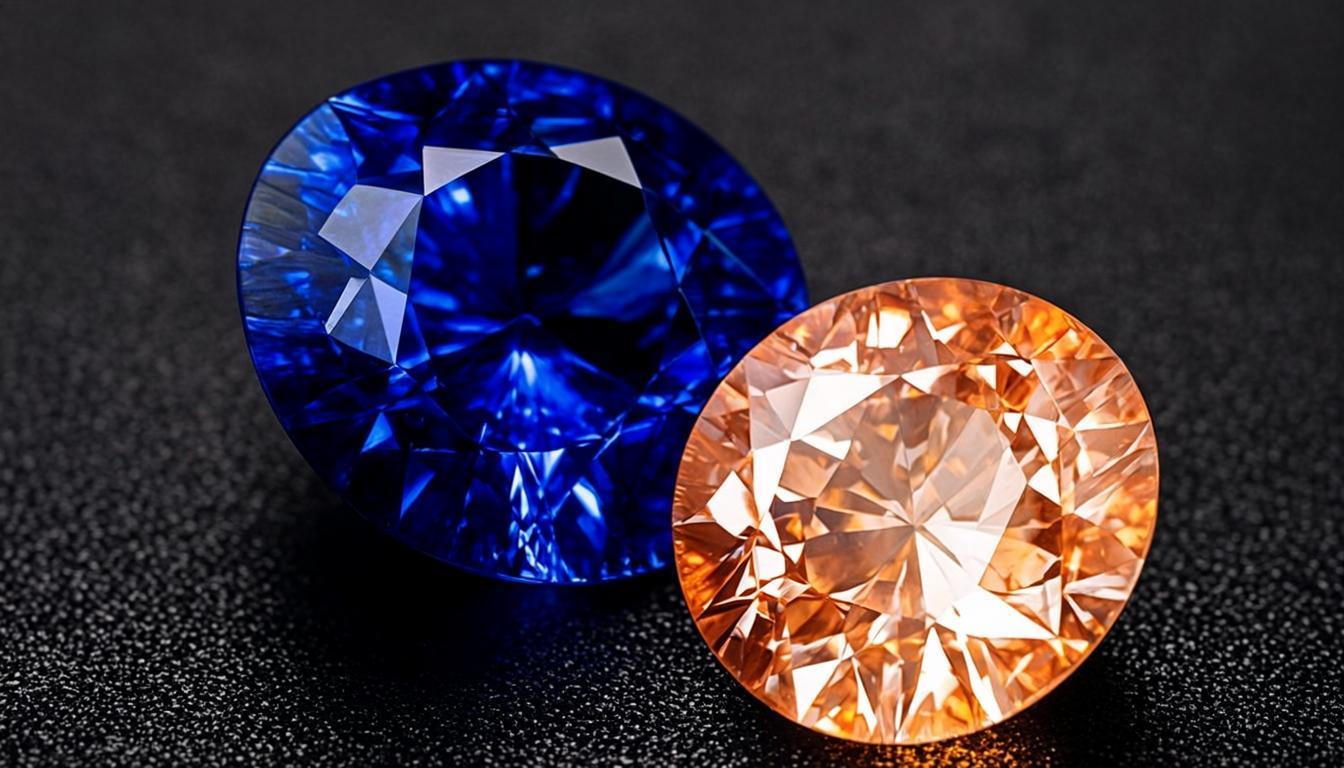 Cobalt Spinel & Padparadscha