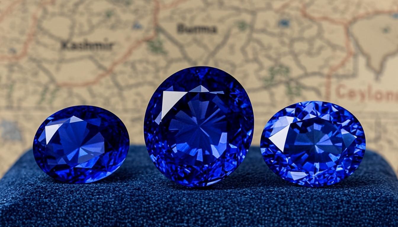 Origin and Its Impact on Sapphire Value: Kashmir, Burma, Ceylon, and More
